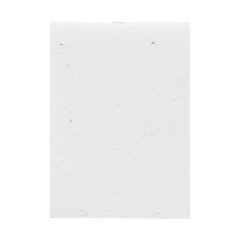 CreaNote Mini Seed niestandardowy notatnik z papieru nasiennego - biały (AP716890)