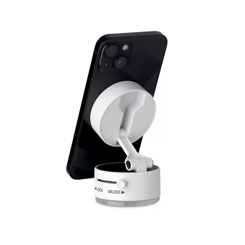 Uchwyt magnetyczny na telefon z przyssawką MAGPHONE - Bialy (MO2619-06)