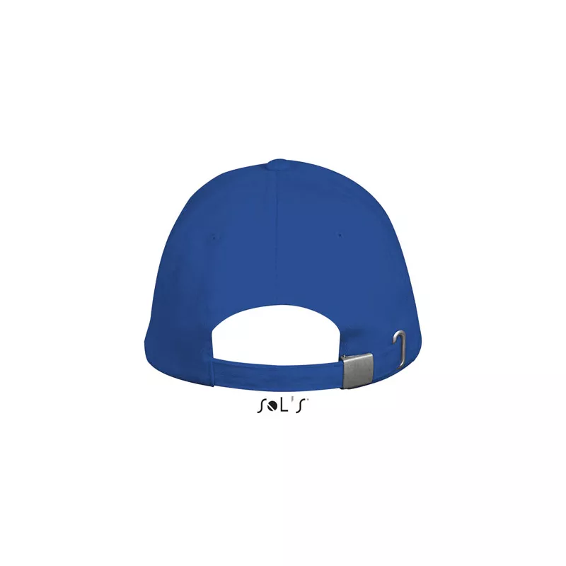 Czapka z daszkiem 5-panelowa 260 g/m² Sol's LONG BEACH - Niebieski (S00594-RB)