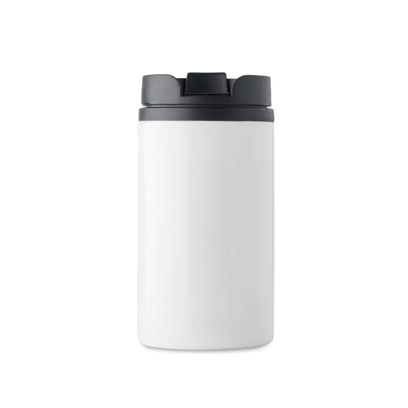 Kubek stalowy dwuścienny 250 ml FALUN - Bialy (MO9246-06)