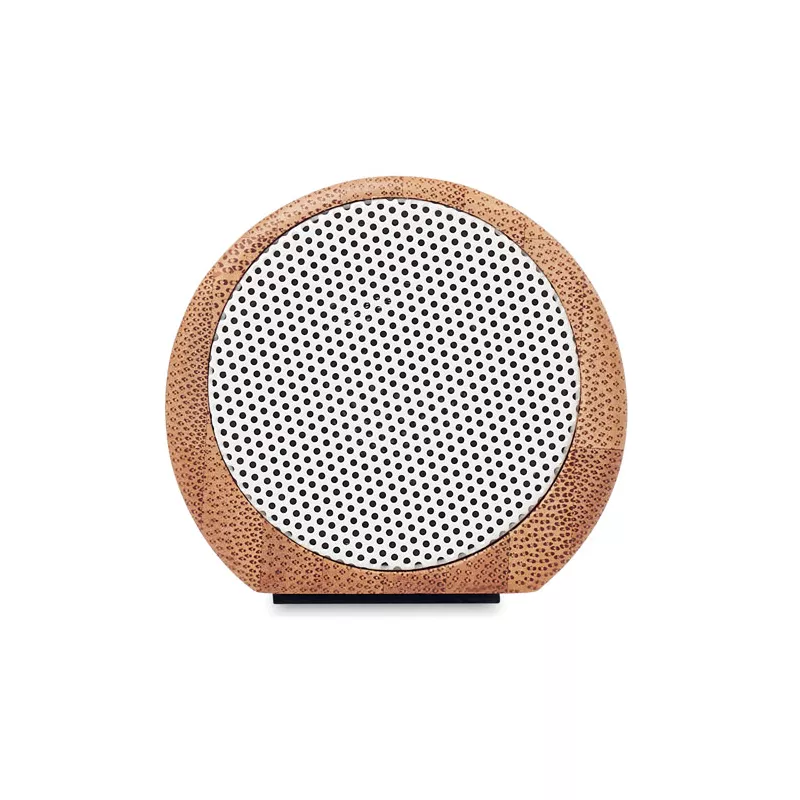 Głośnik w bambusowej obudowie 2x5W SPEAKBOX - Drewna (MO6219-40)