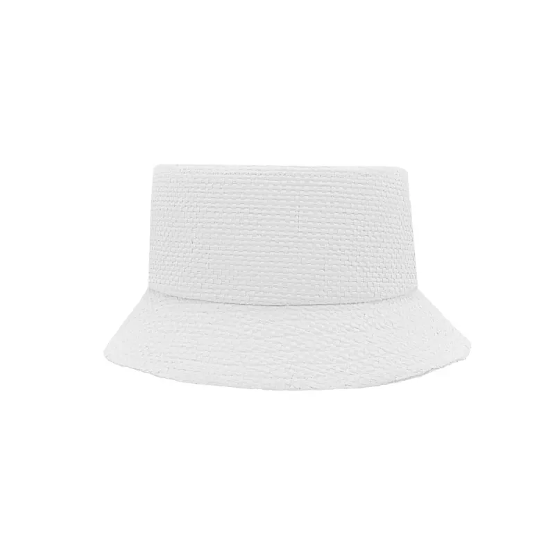 Kapelusz słomkowy z papieru BILGOLA+ - Bialy (MO2267-06)