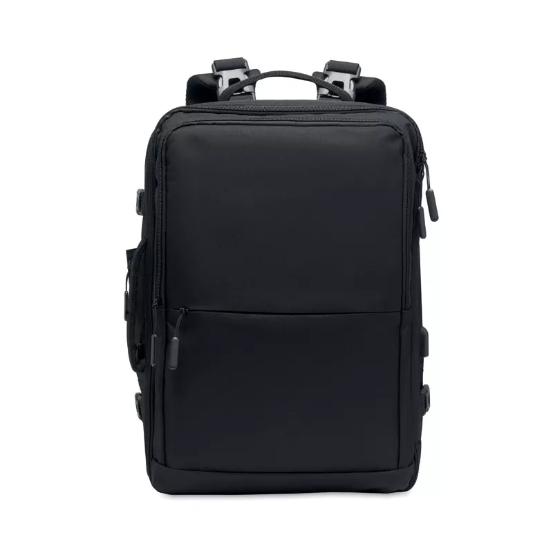 Plecak modułowy RPET 600D SOPHIS - Czarny (MO6901-03)