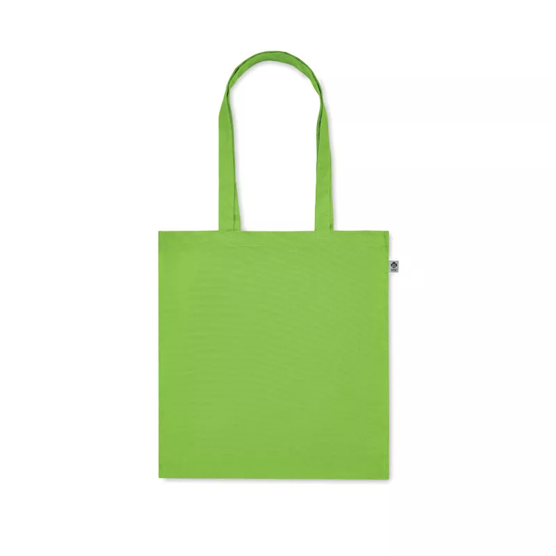 Torba z bawełny organicznej 220 g/m² BENTE COLOUR - Limonka (MO2197-48)