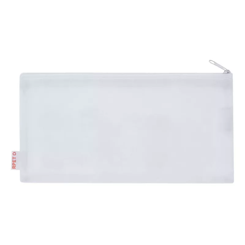 Piórnik do kolorowania, świąteczny wzór, kredki - biały (VA238-02)