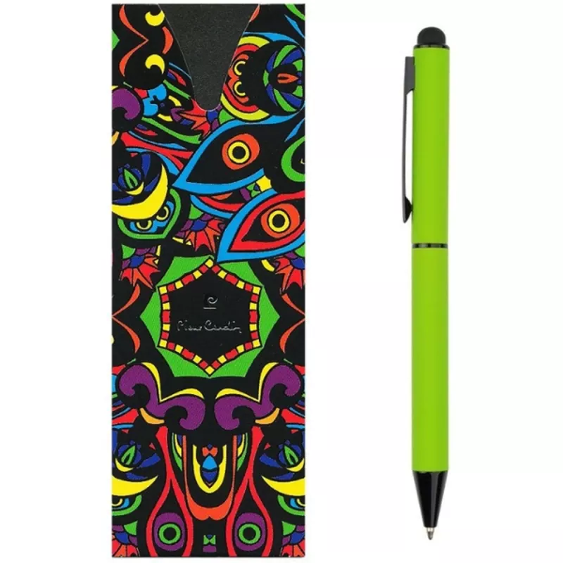 Długopis metalowy touch pen soft touch CELEBRATION Pierre Cardin - jasnozielony (B0101707IP329)