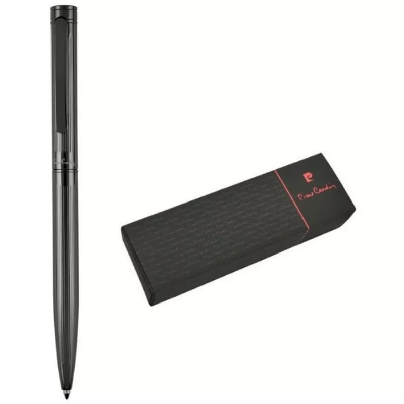 Długopis metalowy RENEE Pierre Cardin - ciemnoszary (B0100501IP377)