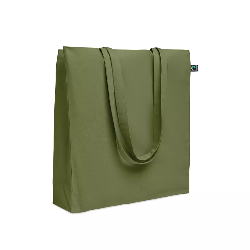 Torba Fairtrade z klinem 180 g/m² OSOLE++ COLOUR - Ciemnozielony (MO2590-60)
