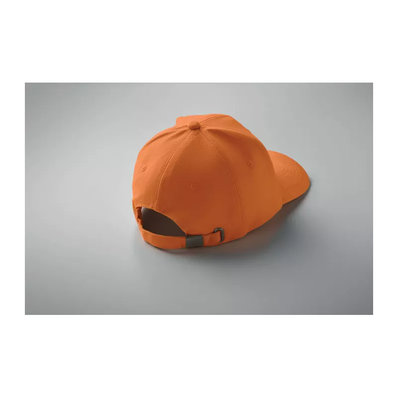 Czapka z daszkiem 6-panelowa 260 g/m² BUFFALO - Pomaranczowy (MO1464-10)