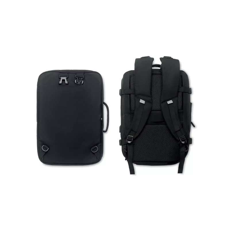 Plecak modułowy RPET 600D SOPHIS - Czarny (MO6901-03)