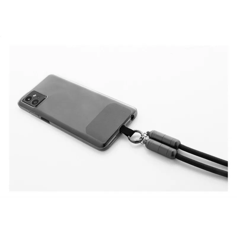 Fastly Kabel ładujący 60 W - smycz RPET - czarny (AP864118-10)