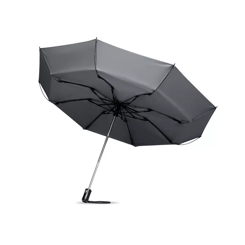 Parasol odwrotny 23" automatyczny DUNDEE FOLDABLE - Szary (MO9092-07)