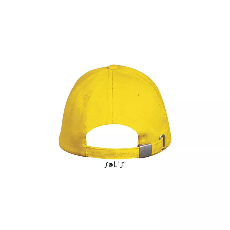 Czapka z daszkiem 5-panelowa 260 g/m² Sol's LONG BEACH - Dorado (S00594-GO)