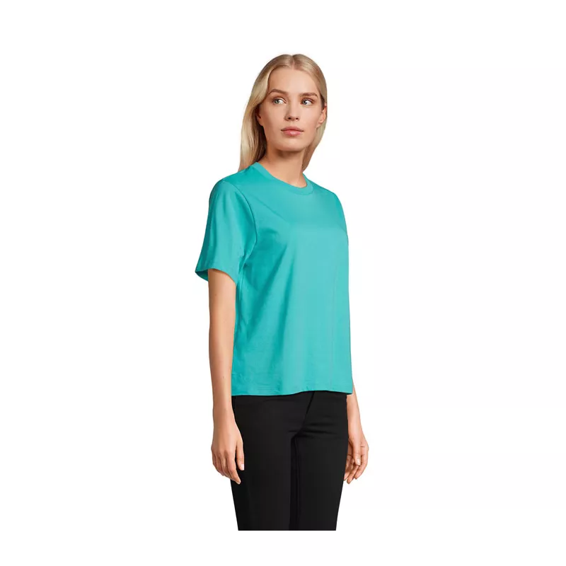 Koszulka damska organiczna Sol's LEGEND WOMEN - Niebieski Karaibski (S04776-CB)