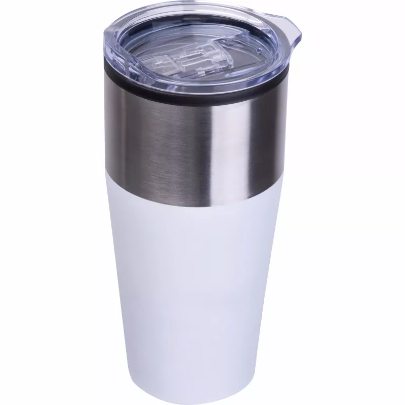 Kubek termiczny 600 ml JORDAN - biały (8536906)