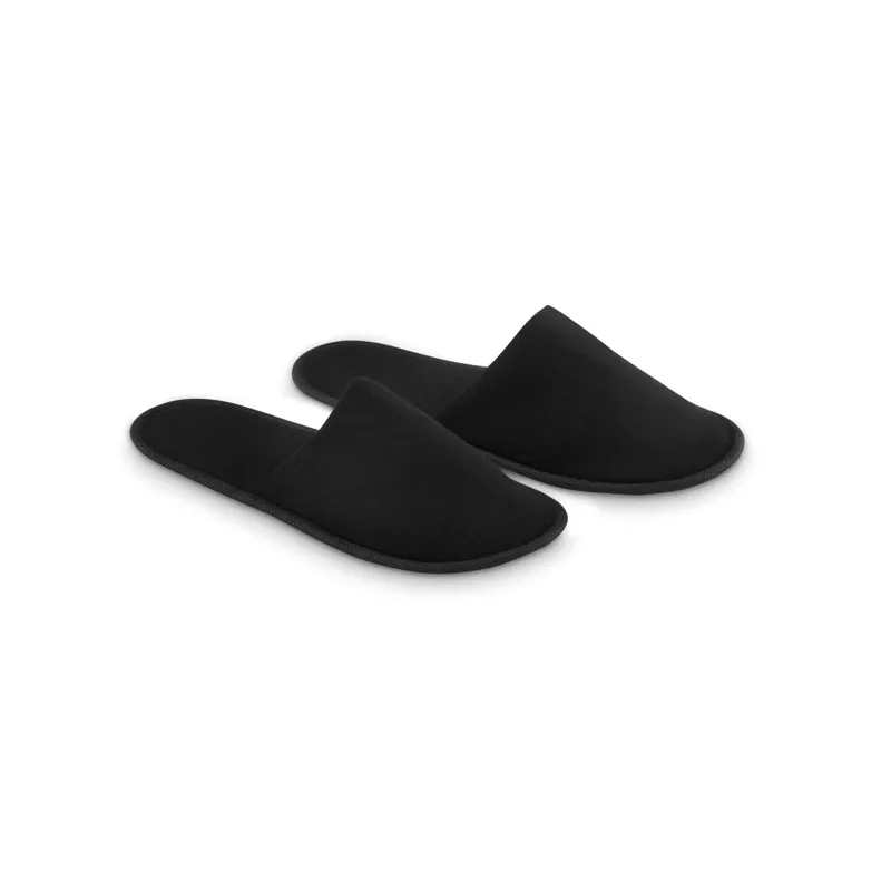 Kapcie hotelowe w etui rozmiar 43–44 FLIP FLAP - Czarny (MO9782-03)