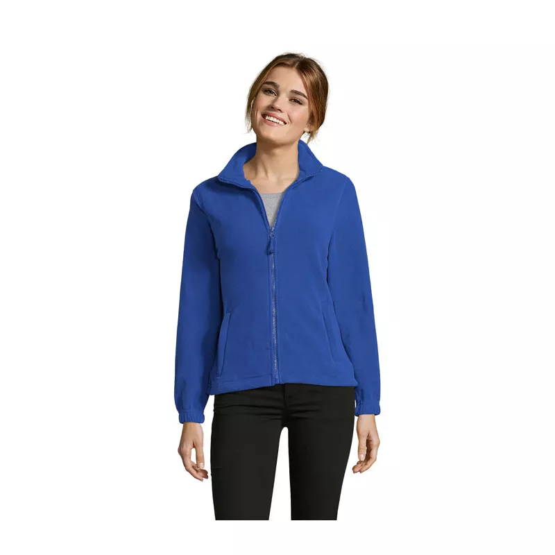 Polar damski rozpinany 300 g/m² Sol's NORTH WOMEN - Niebieski (S54500-RB)