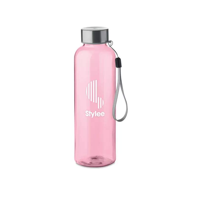 Butelka z RPET 500 ml UTAH RPET - Przezroczysty Rózowy (MO9910-31)