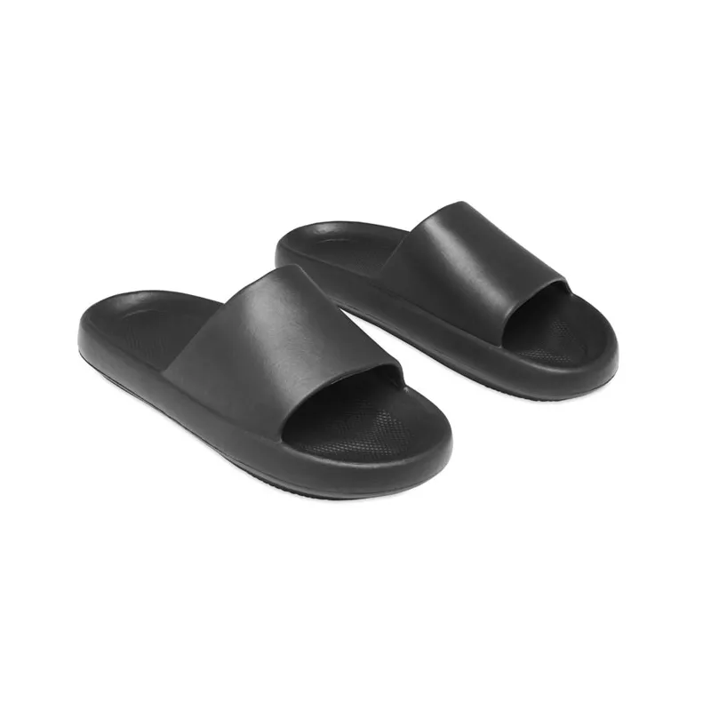 Klapki basenowe unisex z EVA rozmiar 38–39 EVASLIDE - Czarny (MO2896-03)