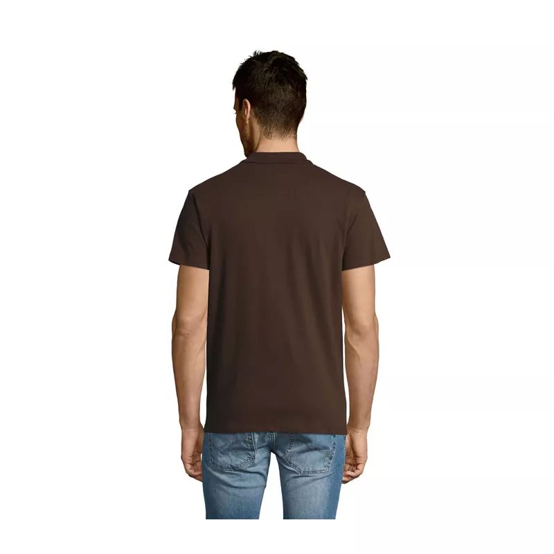 Koszulka polo męska piqué 170 g/m² Sol's SUMMER II - Chocolate (S11342-CH)