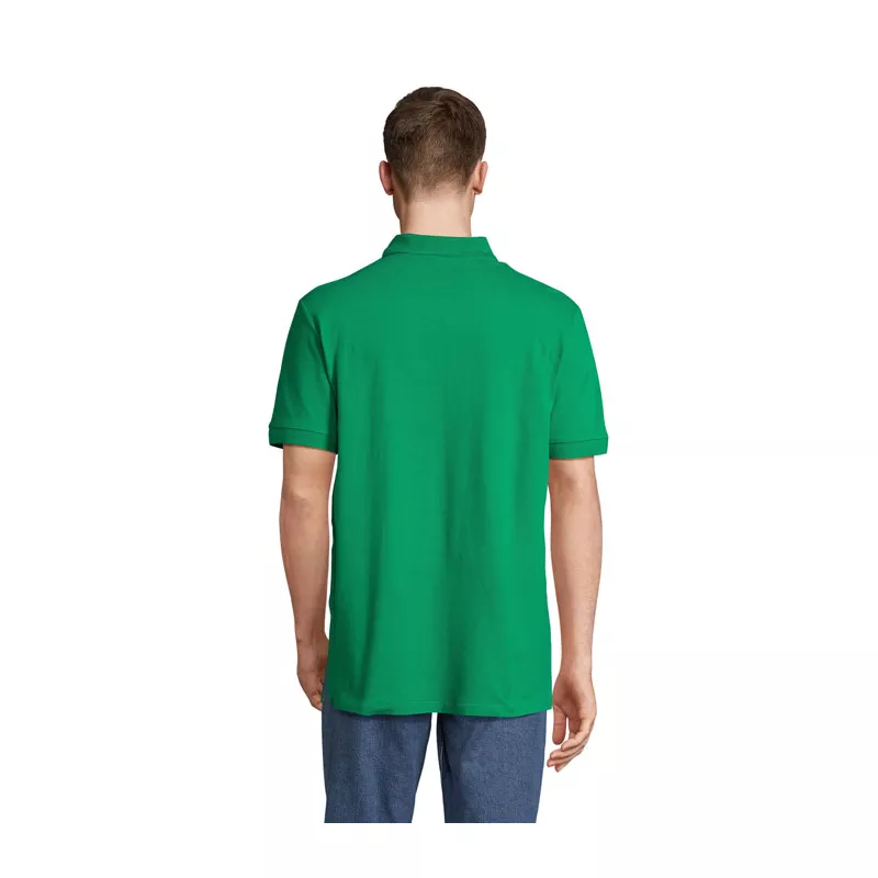 Koszulka polo męska z czesanej bawełny Sol's PACIFIC - Zielony (S04439-KG)