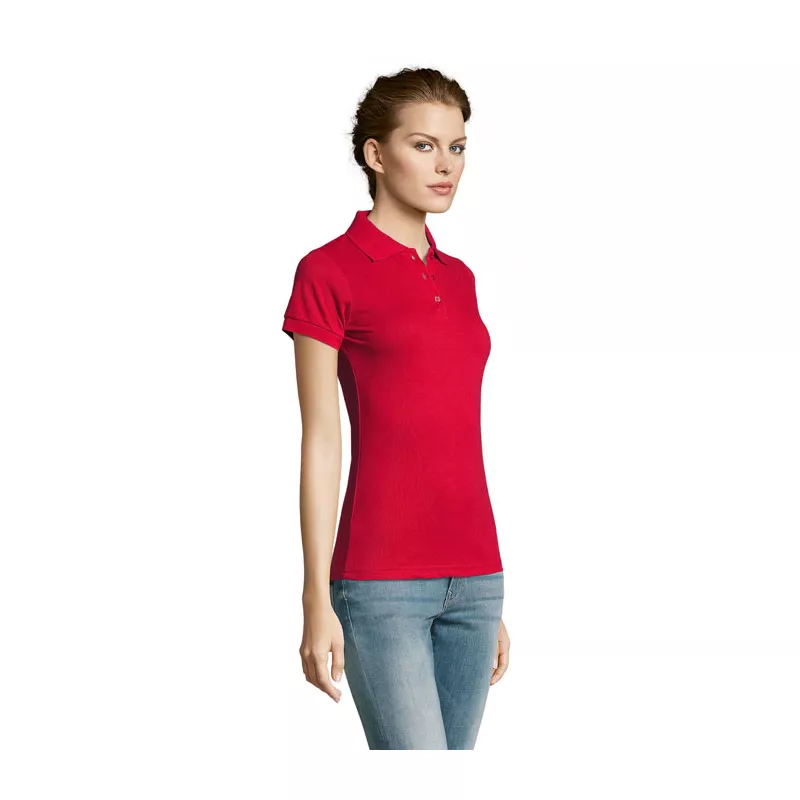 Koszulka polo damska 200 g/m² Sol's PRIME WOMEN - Czerwony (S00573-RD)