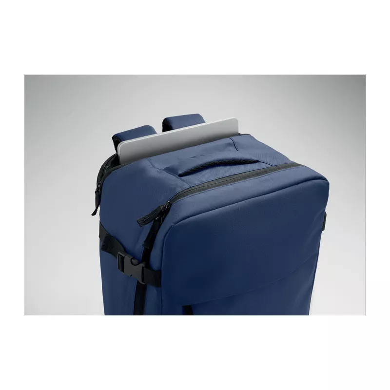 Plecak kabinowy rozciągliwy 15" RPET 20 l ASPEN - Niebieski (MO3195-04)