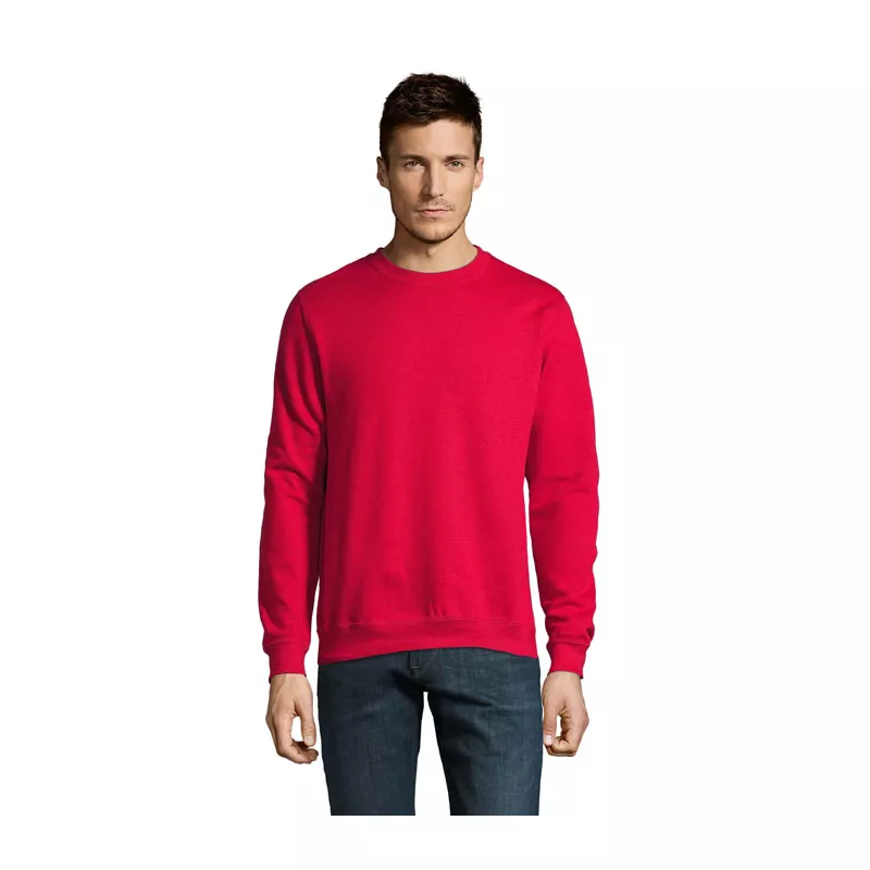 Bluza unisex klasyczna 280 g/m² Sol's NEW SUPREME - Czerwony (S13250-RD)