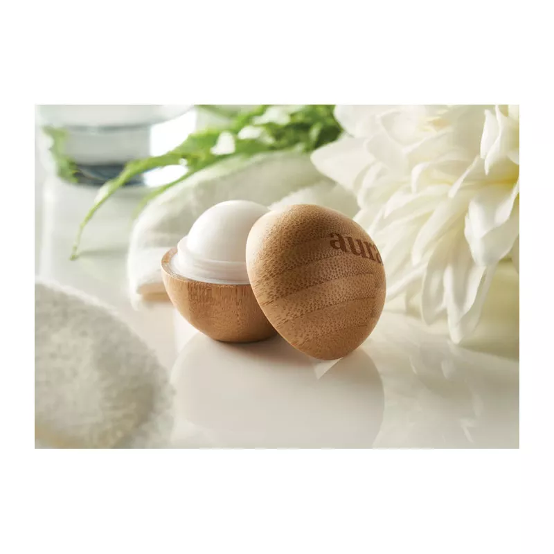 Balsam do ust SPF 10 w etui bambusowym SOFT LUX - Drewna (MO6753-40)