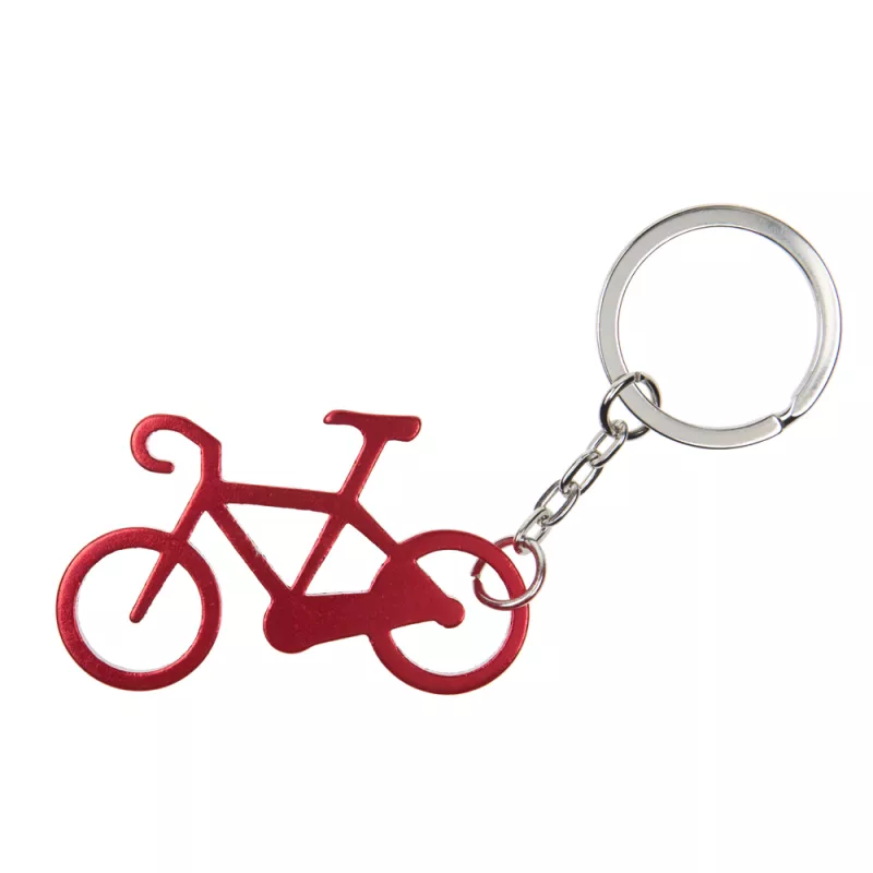 Brelok do kluczy "rower" - czerwony (V8430-05)