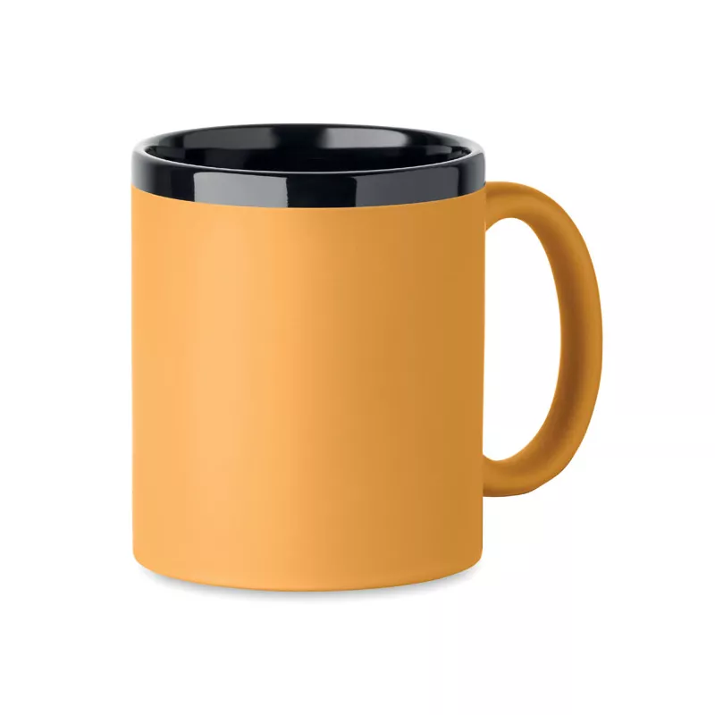 Kubek ceramiczny soft touch 300 ml RUBY - Zólty (MO2719-08)