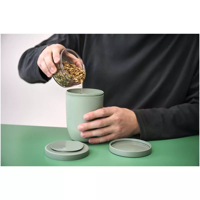 Mepal Ellipse izolowany pojemnik na lunch 750+300 ml - Czarny (11314190)