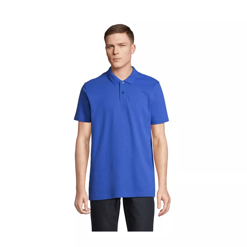 Koszulka polo unisex z czesanej bawełny Sol's PULSE - Niebieski (S04502-RB)