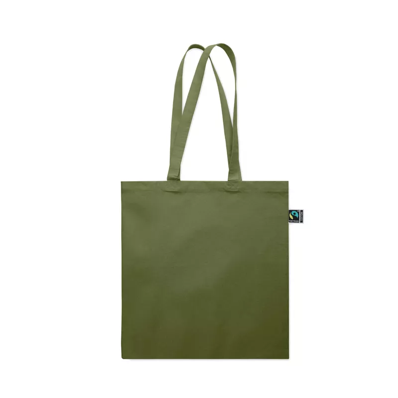 Torba Fairtrade z klinem 180 g/m² OSOLE++ COLOUR - Ciemnozielony (MO2590-60)