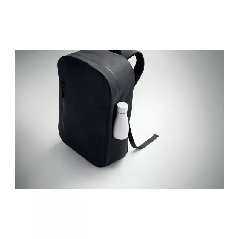 Plecak na laptop 16" wodoodporny RPET BRENNA - Czarny (MO2600-03)