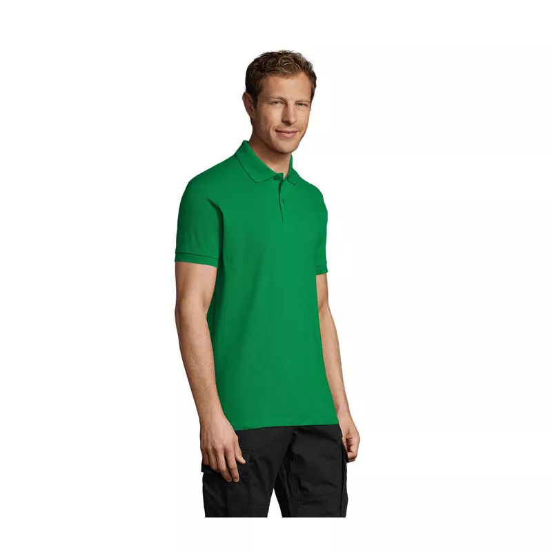 Koszulka polo męska piqué 180 g/m² Sol's PERFECT MEN - Zielony (S11346-KG)