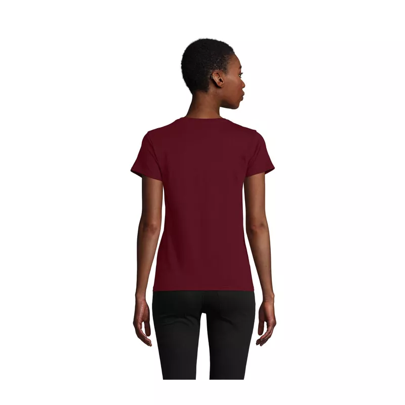Koszulka damska 150 g/m² Sol's CRUSADER WOMEN - Burgundy (S03581-BG)