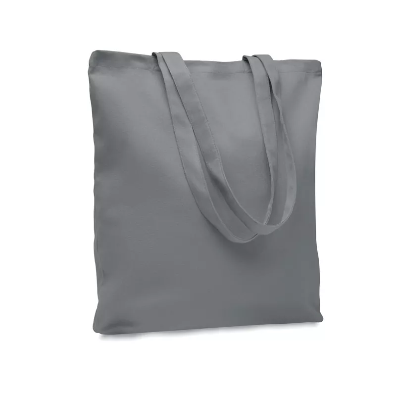 Torba bawełniana na zakupy 270 g/m² RASSA COLOURED - Szary (MO6442-07)