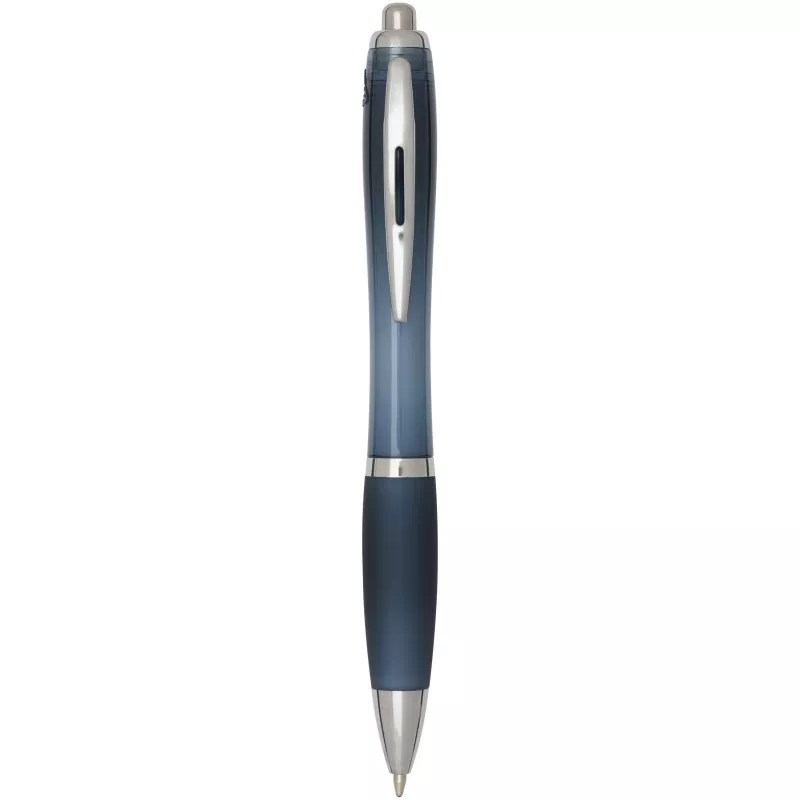 Nash długopis kulkowy z tworzyw sztucznych pochodzących z recyklingu z certyfikatem RCS, z kolorowym korpusem i uchwytem (cza - Hale Blue (10645455)