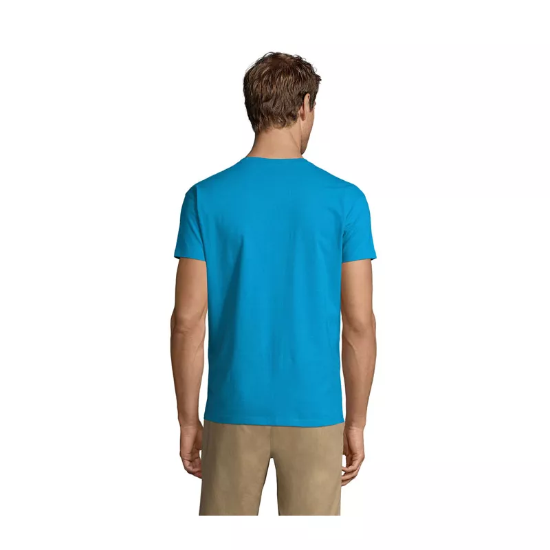 Koszulka męska bawełniana 190 g/m² Sol's IMPERIAL - Aqua (S11500-AQ)
