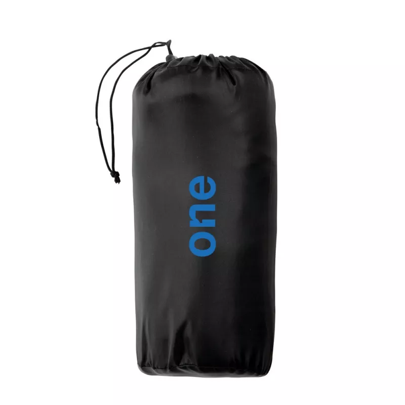 Koc polarowy 120 x 150 cm w pokrowcu - szary (P459.062)