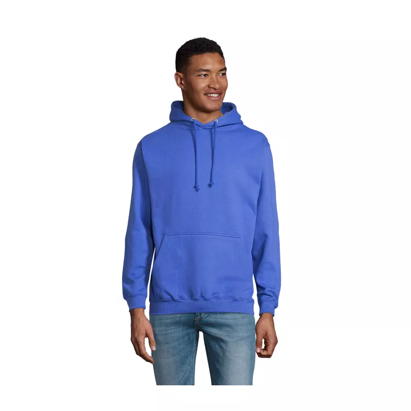 Bluza unisex z kapturem 280 g/m² Sol's CONDOR - Niebieski (S03815-RB)