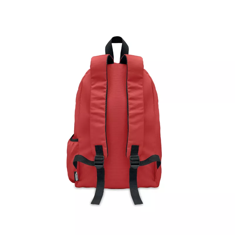 Plecak RPET 600D z wyściełanymi plecami BAPAL+ - Czerwony (MO6703-05)