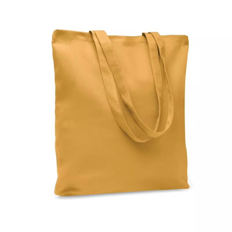 Torba bawełniana na zakupy 270 g/m² RASSA COLOURED - Ochre (MO6442-78)