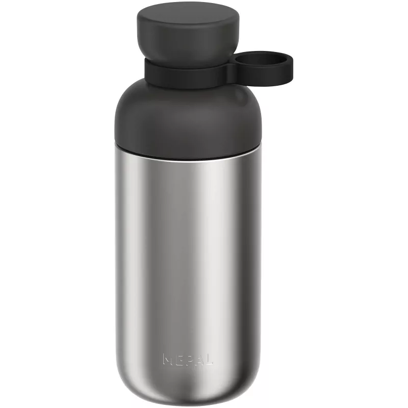 Butelka na wodę Mepal Vita 500 ml wykonana ze stali nierdzewnej z recyklingu - Czarny (11316790)