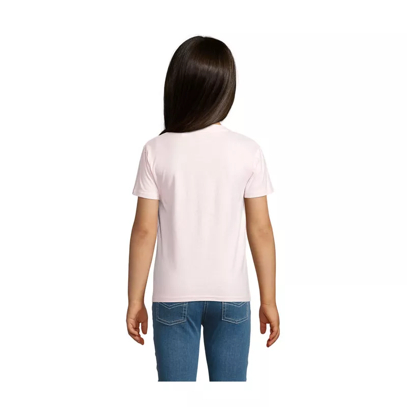 Koszulka dziecięca organiczna Sol's PIONEER KIDS - Pale Pink (S03578-PP)