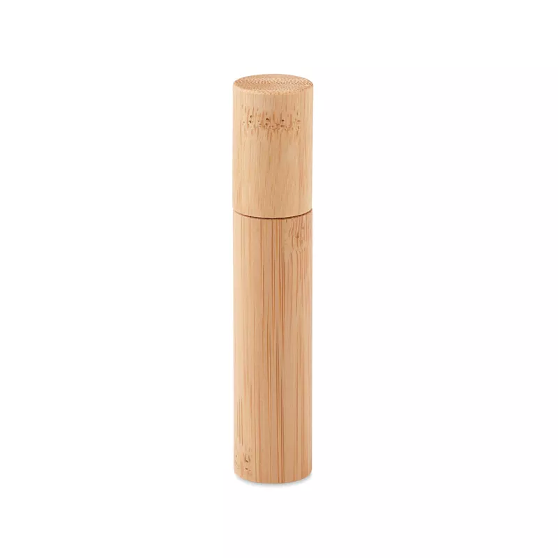 Atomizer na perfumy 10 ml w bambusowej obudowie MIZER - Drewna (MO6697-40)