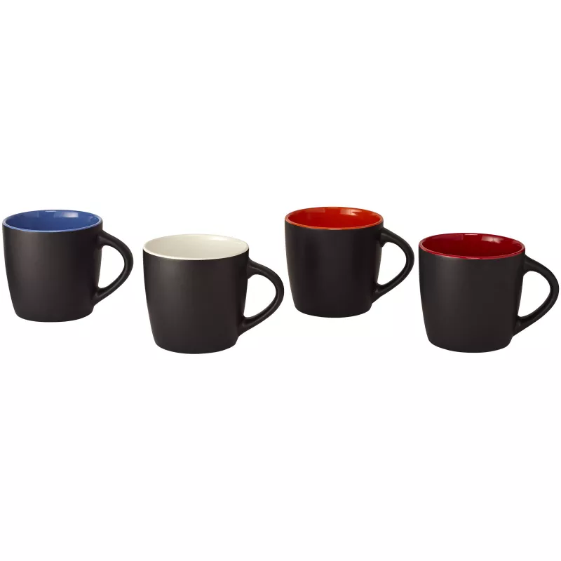 Kubek ceramiczny Riviera - Czarny-Czerwony (10047602)