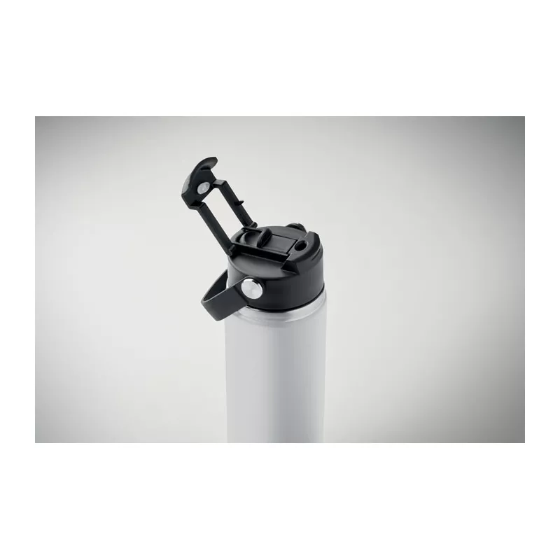 Butelka termiczna ze słomką 500 ml SUMA GRIP - Bialy (MO2775-06)