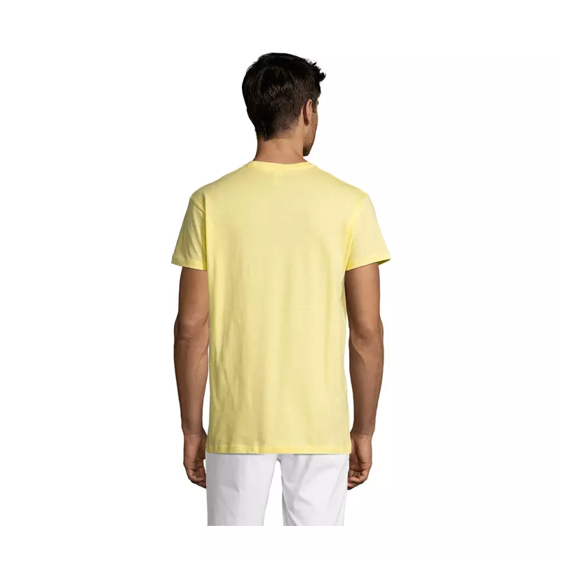 Koszulka unisex bawełniana 150 g/m² Sol's REGENT - Jasnożółty (S11380-PY)